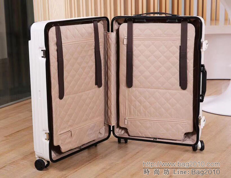 RIMOWA日默瓦 RIMOWA日默瓦 聚碳酸酯拉杆箱 保時捷款 加粗鋁合金拉杆 配色包角拉箱  xbt1155